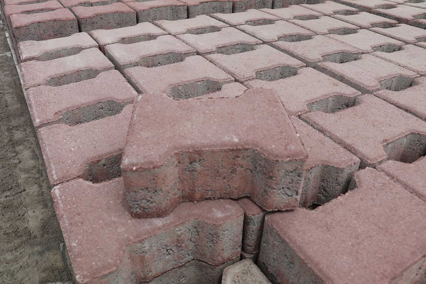 Kırmızı Parke Taşı 